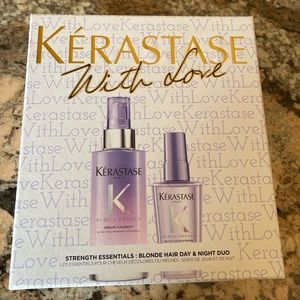 Kerastase with Love Blonde Hair Day & Night Duo Gift Box - New with Box